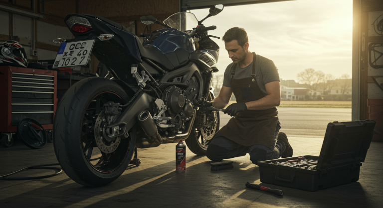 Dégraisser chaîne moto : Guide complet pour un entretien efficace