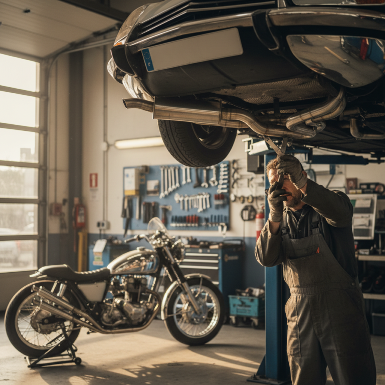 Schéma ligne d’échappement voiture : fonctionnement et composants essentiels