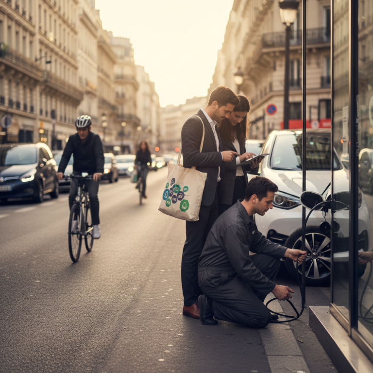 Location voiture électrique au mois : guide complet et tarifs 2026