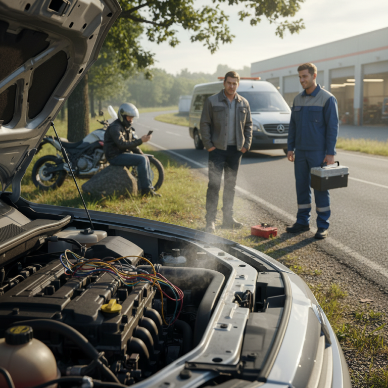 Assistance panne 0 km : fonctionnement, assurance et franchise dépannage