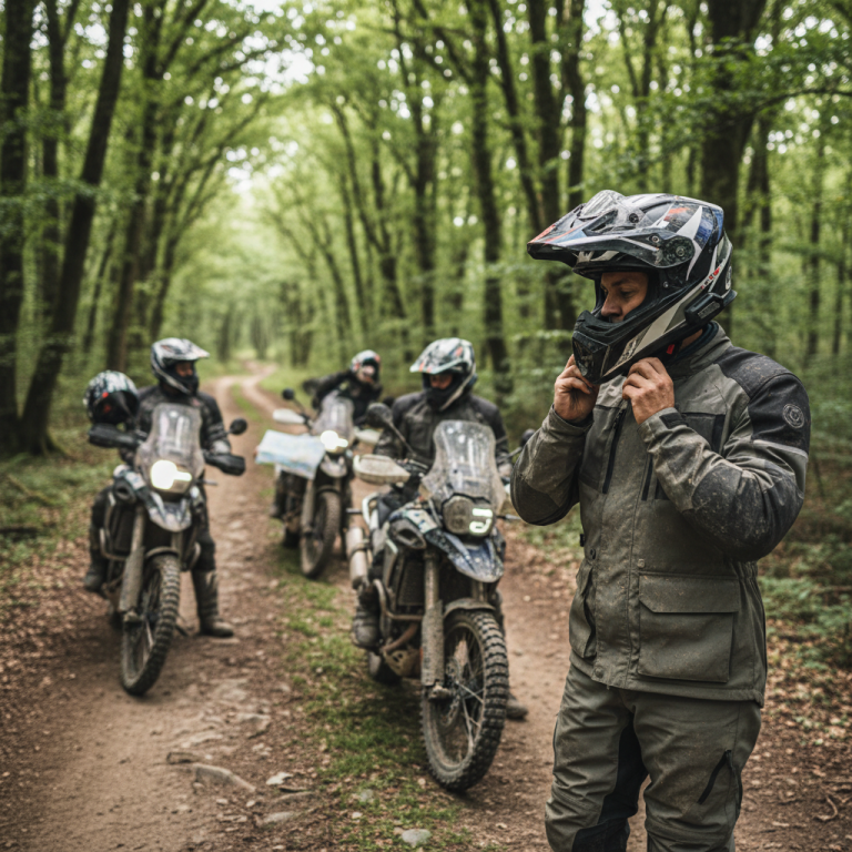 Casque moto trail : guide complet et choix du casque modulable trail