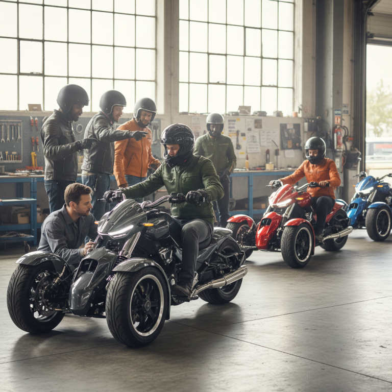 Moto à trois roues : guide complet sur prix, permis et occasions