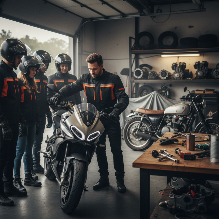 Passerelle moto : guide complet sur la formation et le permis A
