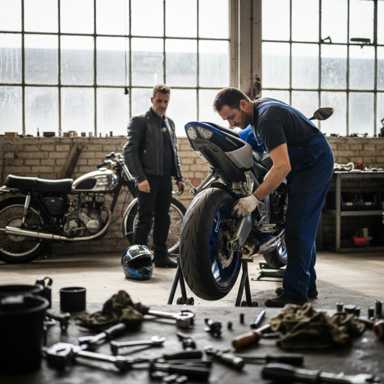 Pneu moto montage : guide complet pour le changement de pneu moto