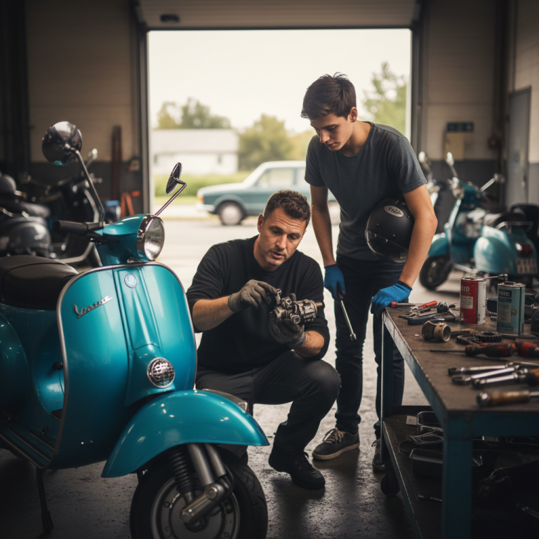 Réparation scooter : guide complet du mécanicien et service à domicile