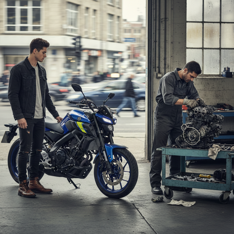 Yamaha MT 125 prix et caractéristiques détaillées avec comparaison MT 07 125